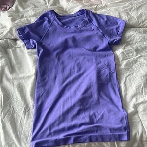 Lululemon Athletica Purple Short Sleeve Tee